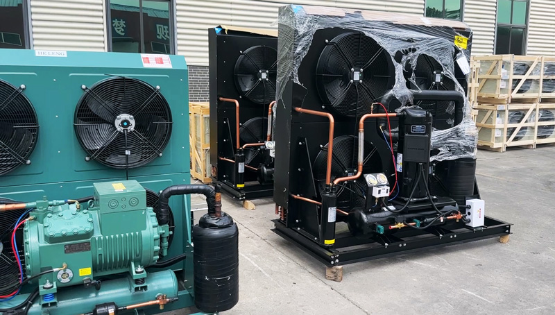 Factory Shipment Update: Refrigeration Equipment Prepared for Global Summer Cold Storage Projects