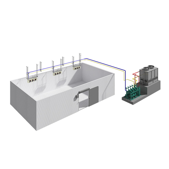 Blast Freezer Room high efficiency condensing unit with Bitzer compressor