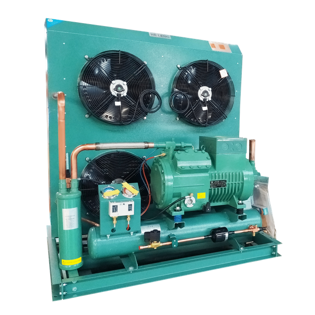 Low Temperture Semi-Hermetic Compressor Condensing Unit 