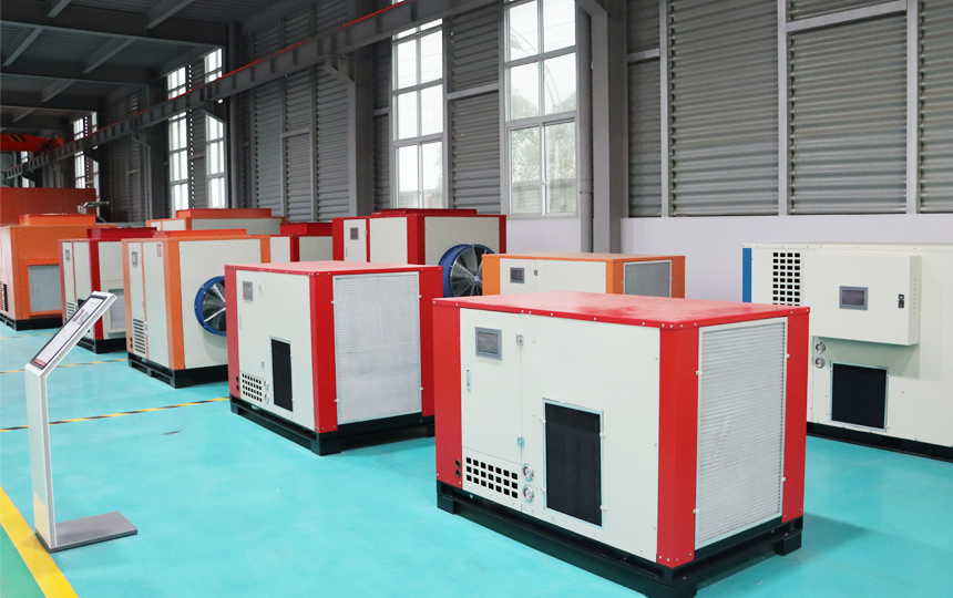 Industrial chiller production facility