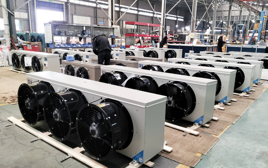 Evaporator cooler production workshop