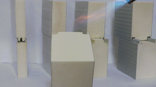 冷库板阻燃测试